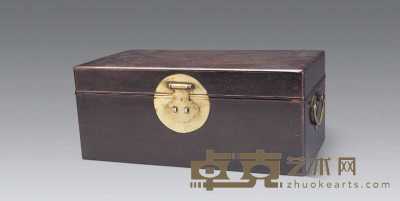 清 紫檀状元盒 长40cm宽21cm高17cm